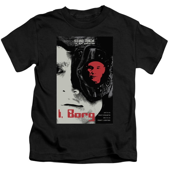 Star Trek Tng Season 5 Episode 23 Youth 18/1 T-Shirt Black