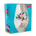 thumbnail image 2 of Copa de vino Silver Buffalo Disney Mickey Minnie Christmas, 2 of 8