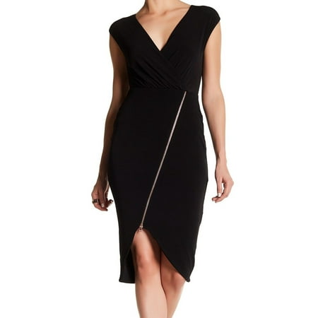 Zip Detail Sheath Dress - Rachel Rachel Roy NEW Black Women Size Medium M Zip-Detail Sheath Dress