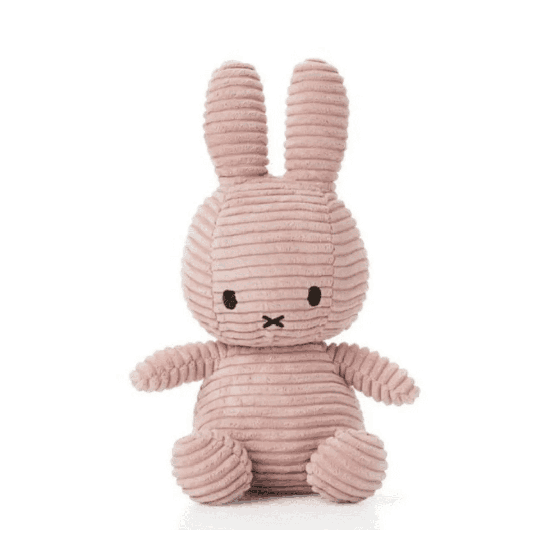 Miffy or Nijntje Sitting Corduroy Pink - 23cm ~ 9 inches, the Super Soft Plush Stuffed Bunny