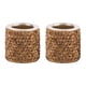 thumbnail image 2 of 2x Reposacabezas de coche Reposacabezas Collares Anillos Decoración Bling Bling Cristal Diamante genial Oro, 2 of 8