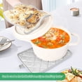 thumbnail image 4 of 2 Pack Pot Holders for Kitchen Heat Resistant Hot Pads Sets for Cooking Baking Bears Are Eating Honey, 4 of 7