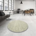 thumbnail image 4 of Ahgly Company Machine Washable Indoor Round Contemporary Gold Area Rugs, 6' Round, 4 of 7
