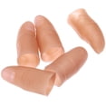 thumbnail image 4 of Flmtop 5Pcs Fake Soft Fingers Thumb Tips Toy Close up Stage Magic Trick Prank Props, 4 of 7