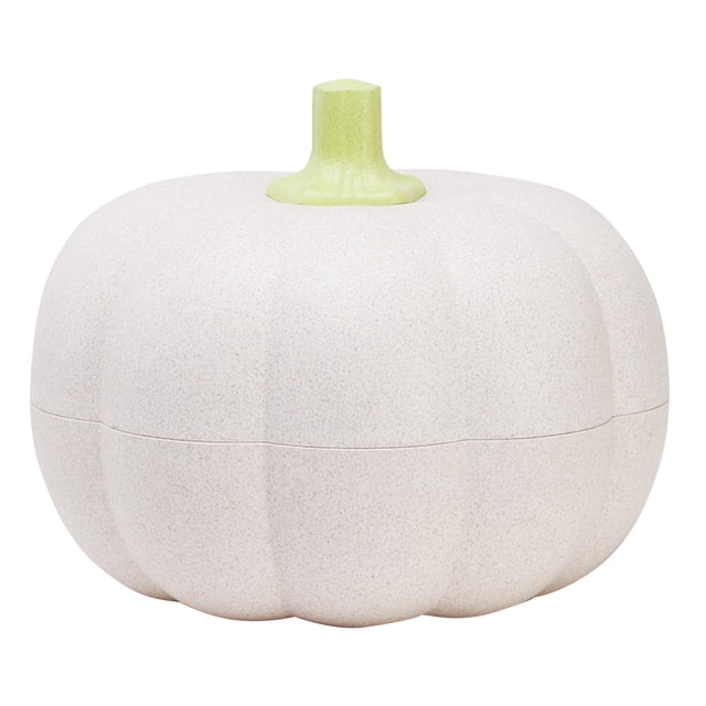 Bearachild de fruta Bandeja de plástico para dulces Soporte de fruta vegetal de calabaza de doble capa para el hogar Almacenamiento y organización del hogar color primario Bearachild HA003285-02