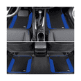 thumbnail image 2 of "Tapete Para Carro Universal Auto Accesorios Impermeable 4pzs Belug, Azul Negro ", 2 of 5