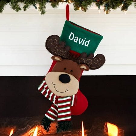 Personalized Happy Holiday Stockings, Available in 7 Designs