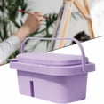 thumbnail image 5 of Abbraccia Paint Brush Basin Artist Pen Washer Water Bucket with Brushes Holder Paint Brush Washer Kids for Drawing Acrylic Oil Painting, 5 of 9