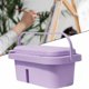 thumbnail image 5 of Lavabo de Pinceles de Pintura, Lavadora de Pinceles de Pintura para Niños, Ligero 3 en 1, Lavadora de Bolígrafos para Artistas, Cubo de Agua para Pint Púrpura, 5 of 8