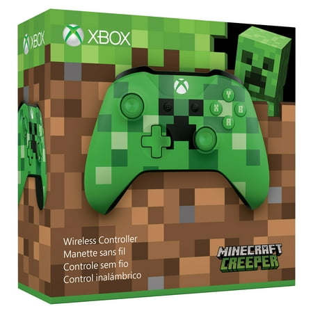 Microsoft Xbox One Wireless Controller, Minecraft Creeper