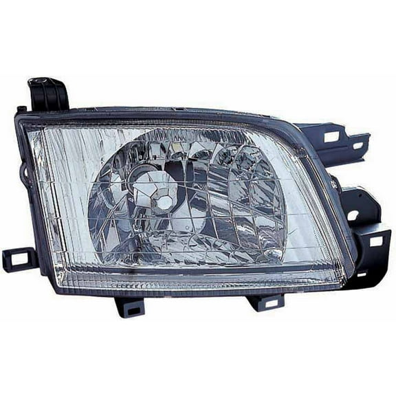 KAI New CAPA Certified Standard Replacement Passenger Side Headlight Assembly, Fits 2001-2002 Subaru Forester