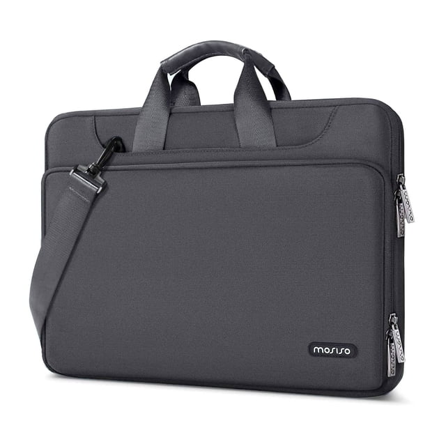 Bolsa de hombro para portátil MOSISO 360 Protective 15-15.6 pulgadas