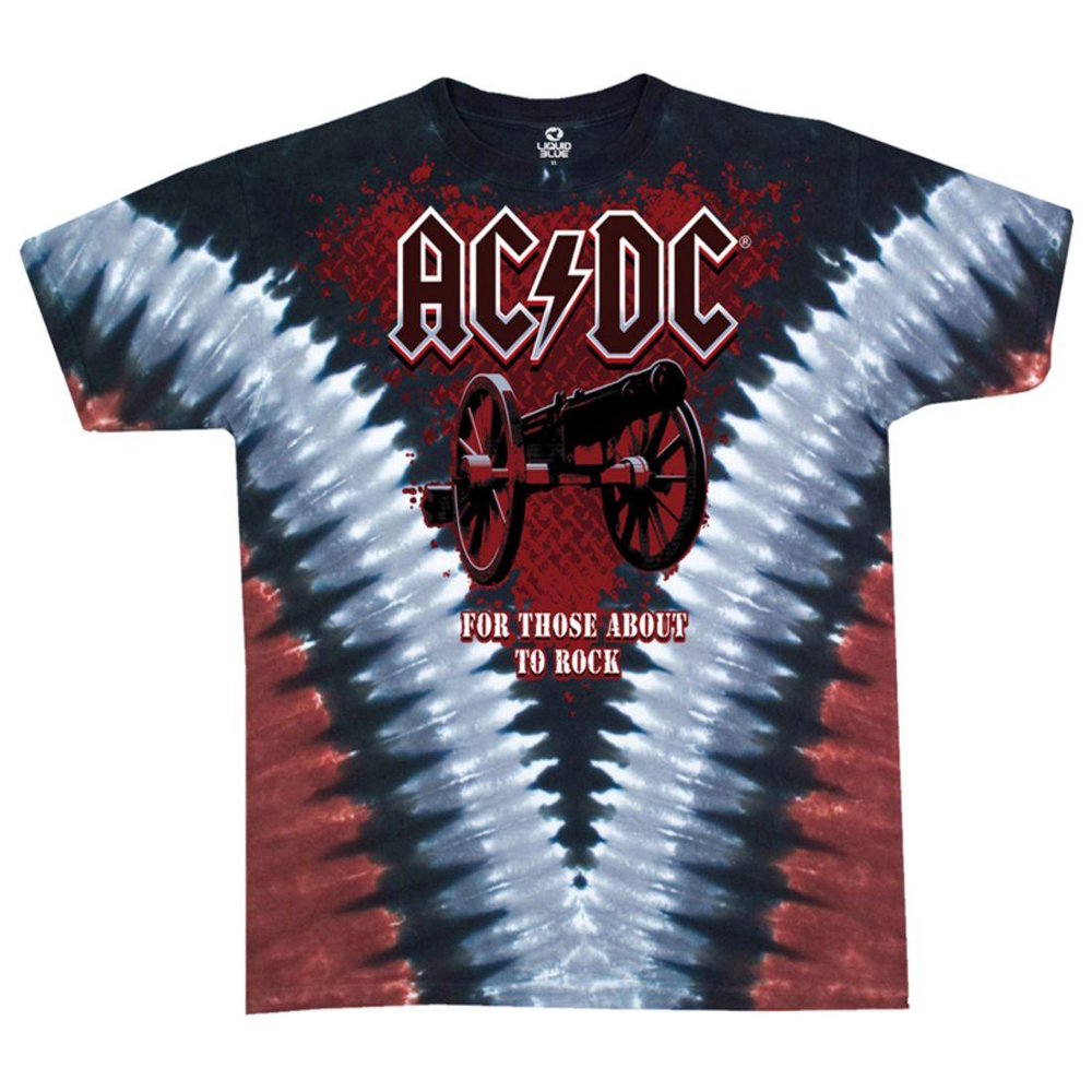 ac dc tie dye shirt