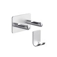 thumbnail image 1 of Soporte para secador de pelo, soporte de pared de aleación de aluminio para baño, estante para secador de pelo, ahorro de espacio, organizador Almacenamiento y organización del hogar Plata Bearachild HA066259-01, 1 of 6