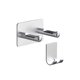 thumbnail image 1 of Kearding Soporte para secador de pelo, soporte de pared de aleación de aluminio para baño, estante para secador de pelo, ahorro de espacio, organizador Almacenamiento y organización del hogar Plata Kearding HA066259-01, 1 of 6