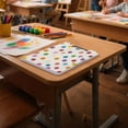 thumbnail image 6 of FORMRS A4 Clipboard Folder with Pen Holder Horizontal Foldable School Office Binder, Polka Dot, 6 of 9