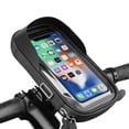 thumbnail image 2 of Bicycle Cell Phone Holder Handlebar Bag Waterproof with 360° Rotation, 2 of 10