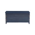 thumbnail image 2 of Bowery Hill Modern Wood Rope Cedar Lined Storage Chest in Blue, 2 of 22