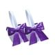 thumbnail image 2 of Cesta de flores Advancent con lazo romántico de diseño Simple 2 piezas decoración hogar morado, 2 of 6