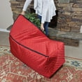 thumbnail image 2 of Sac de Sapin de Noël à Roulettes Matelassé Extensible pour Arbres 9-12ft, 2 of 2