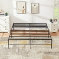thumbnail image 2 of VECELO 18 Inch Metal Platform Bed Frame, Heavy Duty with Under-bed Storage and No Box Spring Needed, King, 2 of 8
