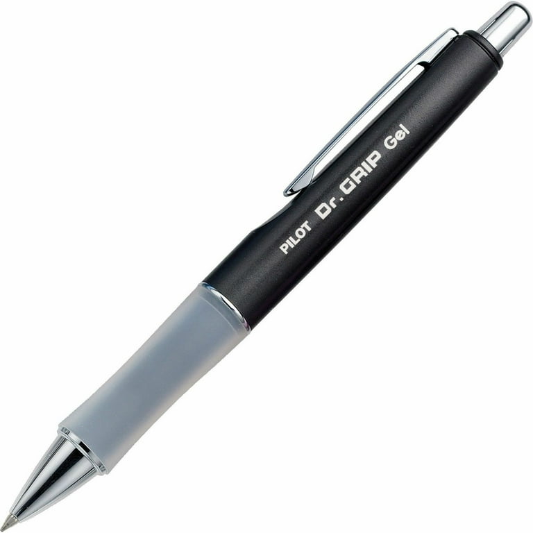 Pilot Dr. Grip Limited Gel Ink Pen, Fine Point, 0.7mm, Black