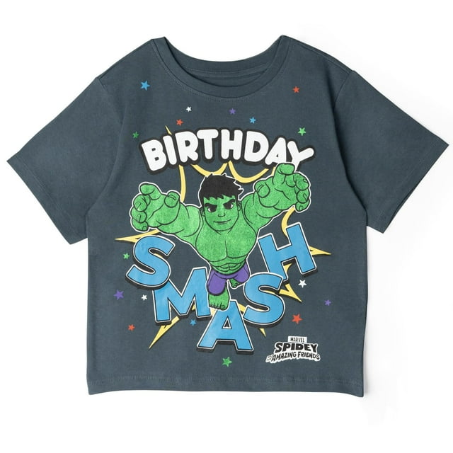 Camiseta Marvel Spidey y sus increíbles amigos The Hulk 4T