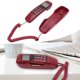 thumbnail image 4 of Teléfono Con Cable, Teléfono Con Cable De Pared Pantalla HD De 16 Dígitos Identificador De Llamadas Rojo Para Hotel Para El Hogar, 4 of 8