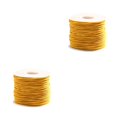 thumbnail image 3 of Maoww 0.8mm Polyester Beading String DIY Craft Knotting Cord For Bracelet Cored Elastic Rope DIY Accessories yellow 2Set, 3 of 6