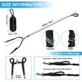 thumbnail image 6 of Unique Bargains Double Dog Leash Hands-Free Dual Dog Leash with Comfortable Padded Handle Double Leash for Two Dogs Adjustable Length 1 Set Black, 6 of 7