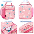 thumbnail image 4 of Boîte à Lunch pour Enfants Sac Isotherme Mini Glacière Rentrée des Classes Kit de Repas Thermique pour Filles, Garçons, Licorne, 4 of 4