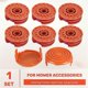 thumbnail image 4 of Replacement Spools for WA0007 WG116 WG119 String Trimmer Edger Line Refills Compatible with Various Models, 4 of 5