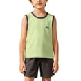 thumbnail image 5 of Freshbabe Kids Solid Athletic Mesh Tank Tops, Quick Dry Breathable Tops for Boys Girls, Sports Shirts for Summer Activities,，Size 5-17, 5 of 9