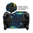 thumbnail image 4 of Balery Luggage Cover Funny Spaceships Print Suitcase Covers for Luggage Elastic Washable Suitcase Protector Fits 18-32 Inch Luggage-Medium, 4 of 9