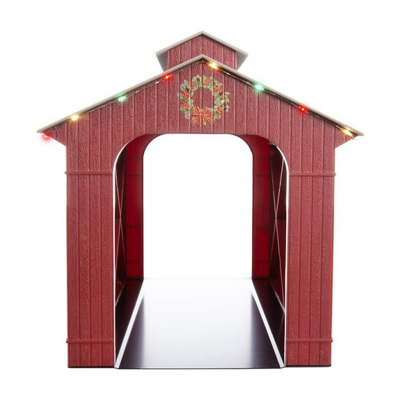 Lionel Trains Lighted Christmas Snow Bridge Train Model Accessory