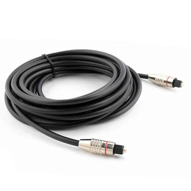 axGear 5m 15FT fibre optique optique numérique Toslink câble audio mâle  cordon OD 