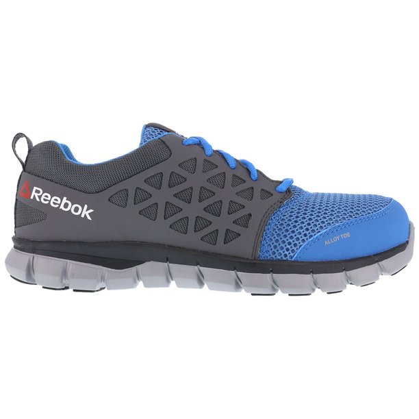 Reebok Work Mens Sublite Cushion Alloy Toe Esd Work Safety Shoes Casual
