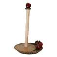 thumbnail image 4 of Country Farm Fresh Crisp Red Apples Harvest Basket Paper Towel Holder Figurine, 4 of 10