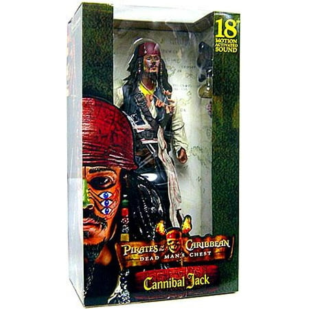 Captain Jack Sparrow Action Figure Cannibal Pirates of the (Best Of Captain Jack Sparrow)