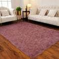 thumbnail image 2 of Lochas Ultra Soft Indoor Modern Area Rugs Fluffy Living Room Carpets for Children Bedroom Home Decor Nursery Rug 4' x 5.3',Blush, 2 of 7