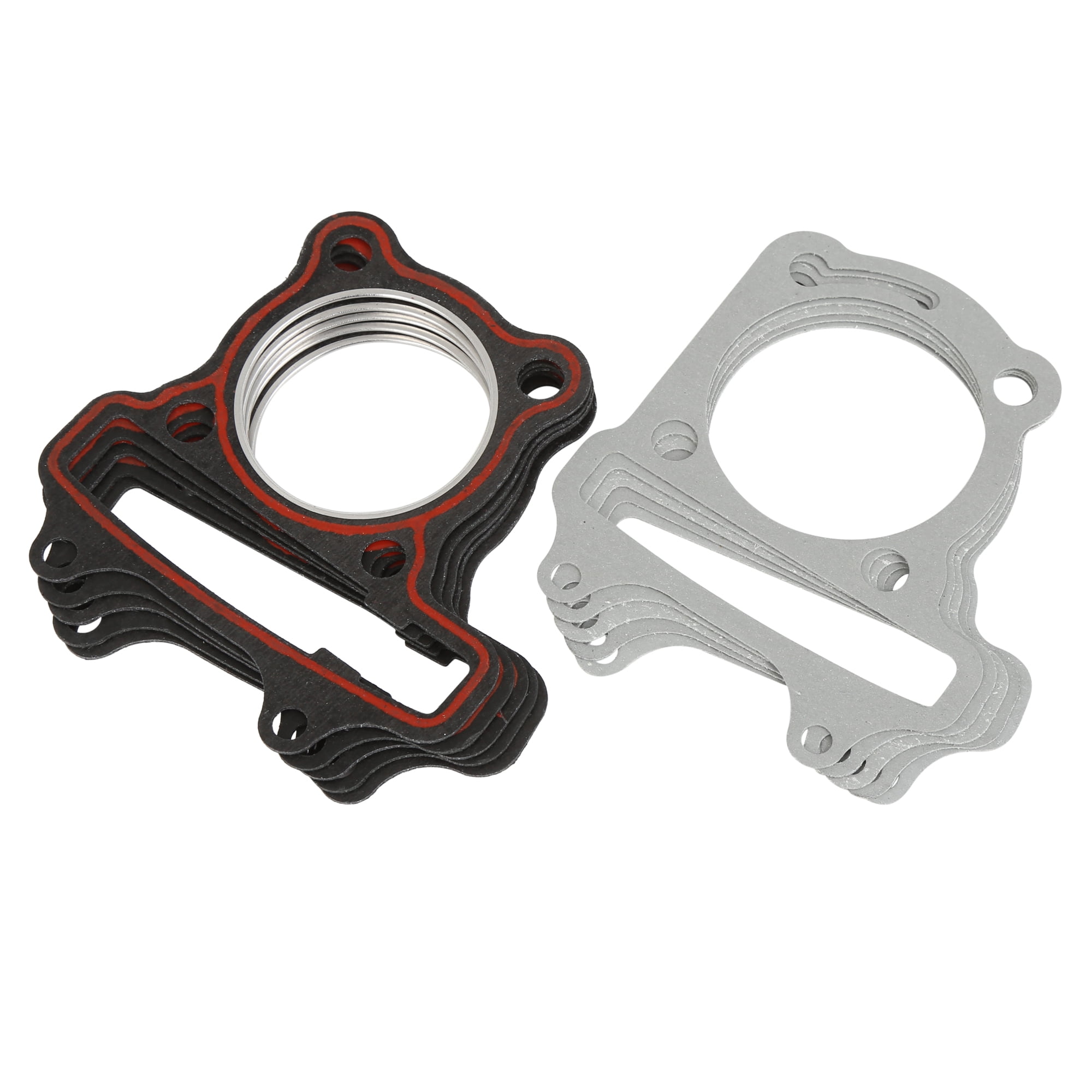 5 Sets Motorcycle Motorbike Black Gray Engine Cylinder Top End Head