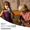 thumbnail image 5 of 4 5 6 7 8 Years Old Girls Gift, Wireless Microphone Toy for 4-9 Year Old Boy Kid Microphone Machine for Girl Home Party 5-10 Year Old Kids Girl Birthday Gift Age 5 6 7 8 9 Boys Girl, 5 of 7