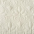 thumbnail image 3 of Pemberly Row Traditional 100 Percent Polyester Fitted Bedspread in Cream, 3 of 15