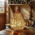 thumbnail image 3 of Twinkle Light Pumpkins, Timer Lighted Up Sparkling Starry Night Glass Pumpkins, One-Click Operation Fall Halloween Decorations for Home, Pumpkin Light Bedroom Bathroom Hallway, 3 of 5
