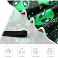thumbnail image 3 of SKYSONIC Beach Towels 30"x60", Alien Camping Towels Galaxy Green Sand Free Beach Towel, Large Beach Towels Quick Dry Bath Travel Towels Pool Yoga Beach Mat for Men Women, 3 of 7