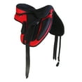 thumbnail image 4 of 14" English Horse Polo Synthetic Treeless Saddle Stirrups 80201RD, 4 of 4