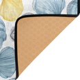 thumbnail image 3 of Ryvnso Hand Drawn Seashells Area Rug Floor Mats Non-Slip Home Carpet 80 x 58 inch, 3 of 7