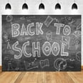 thumbnail image 2 of Back to School Photography Backdrop Chalkboard Background Chemistry Math Books Science Classroom Theme Decor Kids Party Banner Student Teacher Portrait Photo Booth Prop, 2 of 5