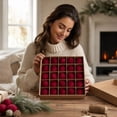 thumbnail image 6 of 2026 Christmas Home Party Decoration Flocked Christmas Ball Set Hanging Ornaments For Scene Decoration And Christmas Tree Christmas Celebration Party Supplies, 6 of 7