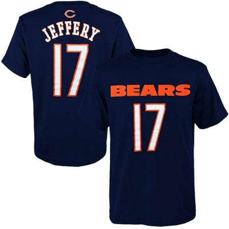 Youth Navy Blue Player - Alshon Jeffery Chicago Bears Youth Primary Gear Player Name & Number T-Shirt - Navy Blue